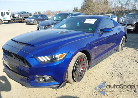 2016 Ford Mustang Gt Premium из США, поврежденный, VIN 1FA6P8CF4G5224542